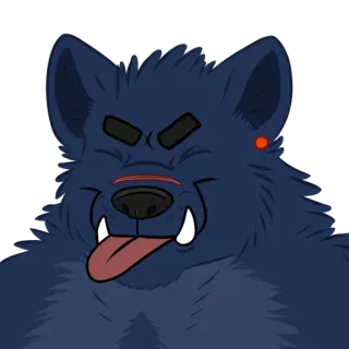 Matt Werewolf telegram stickers