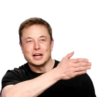 👉 Elon Musk Elon Musk, empresário, empreendedor, tecnologia telegram sticker