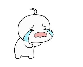 😭 울음, 슬픔, 눈물, 감정, 만화, 캐릭터, 화남 telegram sticker