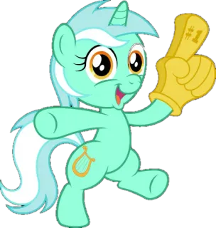 Claus'sBestPonies whatsapp stickers