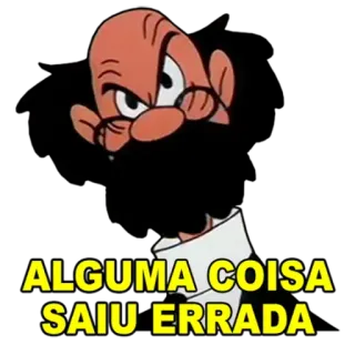🧐 ALGUMA COISA
SAIU ERRADA Desenho animado, Bravo, Expressão, Personagem telegram sticker