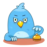 BlueBird telegram stickers
