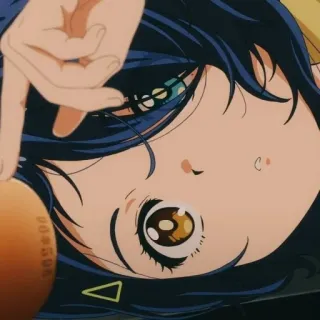 💛 Anime, Garota, Personagem, Fofo, Retrato telegram sticker