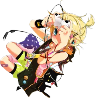 💻 anime, gioco, controller, personaggio whatsapp sticker