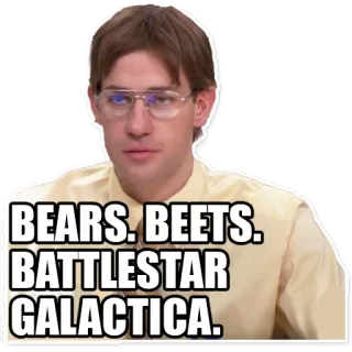 The Office telegram stickers