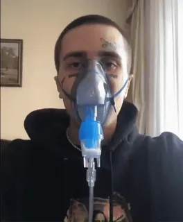 🥶 man, medical, face, hospital, mask, sick telegram sticker