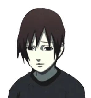 😞 Anime, Manga, Triste, Persona, Ritratto telegram sticker