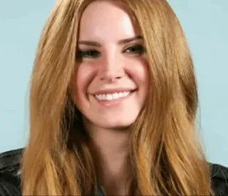 🤣 Lana Del Rey Lana Del Rey, cantora, compositora, música, celebridade, retrato telegram sticker