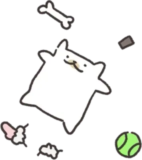 💬 кот, милый, животное, питомец, смешной, мультик whatsapp sticker