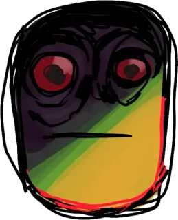 👁 telegram sticker