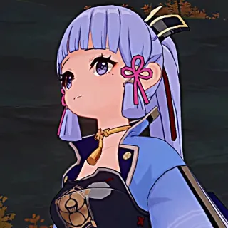 ❄️ Kamisato Ayaka Genshin Impact Anime, Game, Genshin Impact, Kamisato Ayaka, Karakter, Video game telegram sticker