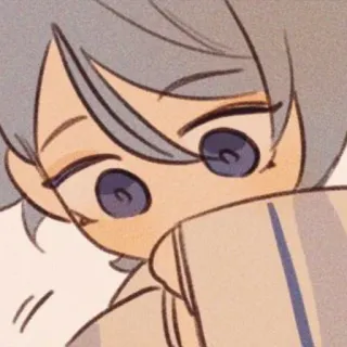 😶 Animé, Dessin animé, Mignon, Personnage, Fanart telegram sticker