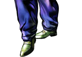 😎 chaussures, mocassins verts, mode, jambes, pantalon violet telegram sticker