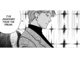 😵‍💫 Johan Liebert Monster I'VE AWAKENED FROM THE DREAM. Anime, Manga, Monstre, Johan Liebert, Psychologique, Horreur telegram sticker