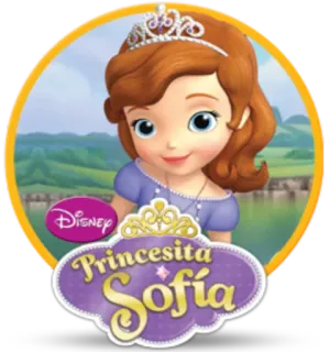 👧 Sofia Sofia the First Princesita Sofia princesse, sofia, disney, dessin animé, enfant, tiare telegram sticker