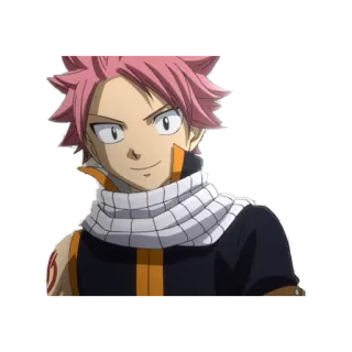 🙂 Natsu Dragneel Fairy Tail Anime, Mangá, Fairy Tail, Natsu, Dragneel, Mago whatsapp sticker