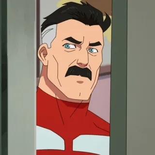 🌐 Omni-Man Invincible Superheld, Cartoon, Viltrumit, Invincible, Omni-Man telegram sticker