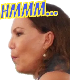 🤔 HMMM... думаю, размышляю, сомнение, вопрос, хмм telegram sticker