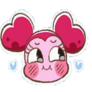 😏 Spinel Steven Universe Spinel, Steven Universe, kartun, merah muda, hati, imut whatsapp sticker