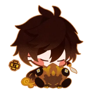 Genshin Impact V.2 ➜ @animee_stickers telegram stickers