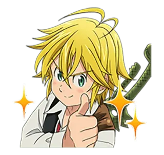 Nanatsu no Taizai telegram stickers