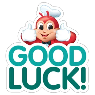 Bee Happy with Jollibee! whatsapp stickers