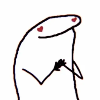 😍 love, heart, cute, cartoon, character, florkofcows whatsapp sticker