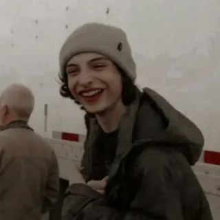 🎸 Finn Wolfhard Finn Wolfhard, attore, celebrità, persona, sorriso telegram sticker
