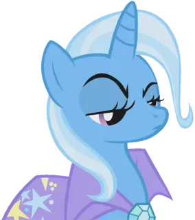 😑 Pony, Cartoon, Pferd, Tier, Einhorn telegram sticker