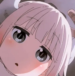 💕 Kanna Anime, Kanna, Carino, Kawaii, Manga telegram sticker