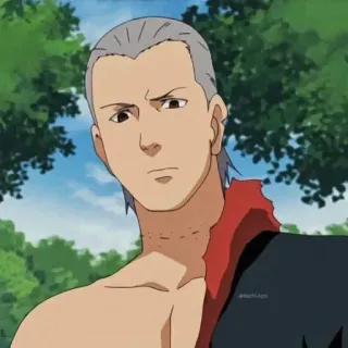 🤨 Kakuzu Naruto аниме, какузу, наруто, акацуки telegram sticker