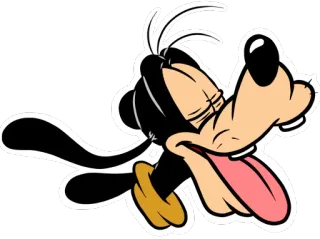 😛 Goofy Kartun, Disney, Goofy, Karakter, Anjing whatsapp sticker