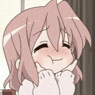 😊 Anime, Dessin animé, Mignon, Fille, Chibi, Personnage telegram sticker