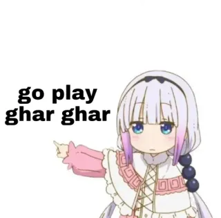Kanna Chan by @Raizel_Kun telegram stickers