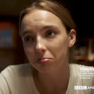 🌙 Killing Eve Killing Eve
ALL NEW SUNDAY
GET CAUGHT UP
ON DEMAND Fernsehsendung, Killing Eve, BBC America telegram sticker
