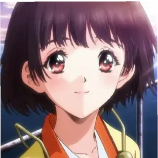 🙂 Anime, Garota, Personagem, Retrato, Animação Japonesa telegram sticker