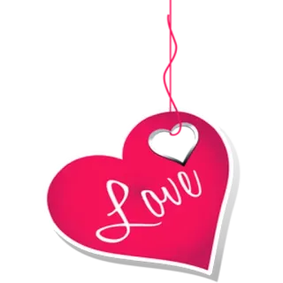 😍 Love любовь, сердце, романтика, день святого валентина, привязанность, отношения telegram sticker