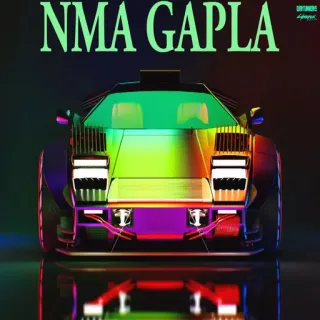 🇹🇯 NMA GAPLA Auto, Neon, NMA GAPLA, Kunstwerk telegram sticker