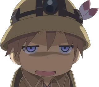 😈 Reg Made in Abyss Anime, Manga, Chico, Reg, Made in Abyss whatsapp sticker