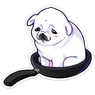 Бульдозер от @TgSticker telegram stickers