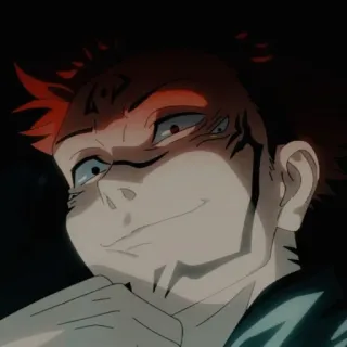 😏 Ryomen Sukuna Jujutsu Kaisen Аниме, Манга, Проклятый дух, Jujutsu Kaisen, Рёмен Сукуна telegram sticker