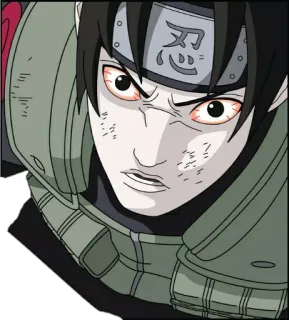 😡 Naruto 忍 Anime, Ninja, Manga, Giapponese, Personaggio telegram sticker