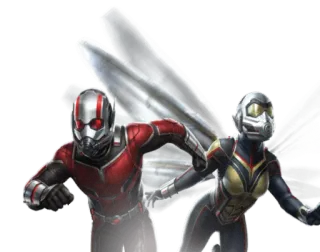 ☺️ Ant-Man and the Wasp Superheld, Marvel, Comic, Ant-Man, Wasp whatsapp sticker