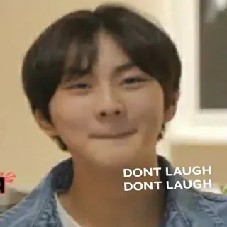 😆 DONT LAUGH
DONT LAUGH Mème, Ne pas rire, Drôle, Asiatique, Divertissement whatsapp sticker