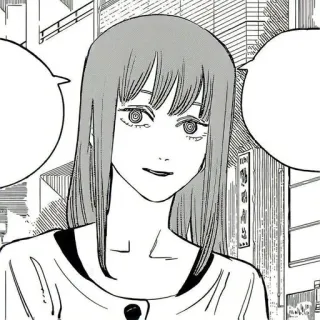 🌟 Makima Chainsaw Man anime, manga, Makima, Chainsaw Man telegram sticker