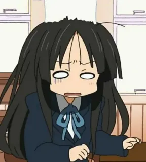 akiyama mio telegram stickers