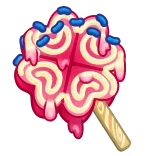 ๐ Cookie Run dessert, candy, cookie run, lollipop, sweet, food, pink, treat whatsapp sticker