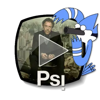 ▶ Psi telegram sticker