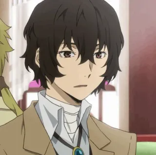 ✨ Osamu Dazai Bungo Stray Dogs อนิเมะ, มังงะ, ตัวละคร, โอซามุ ดาไซ, Bungo Stray Dogs telegram sticker