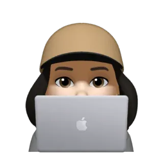 🤫 pessoa, computador, trabalhando, digitando, tecnologia, emoji whatsapp sticker